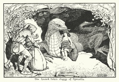 El lagarto se hace cargo de Renzolla de Henry Justice Ford