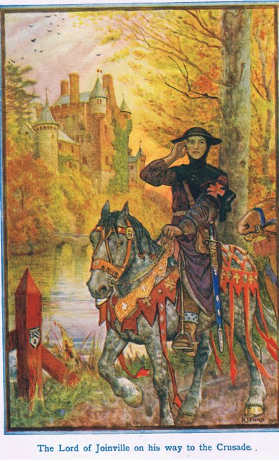 El Señor de Joinville camino a las Cruzadas de Henry Justice Ford