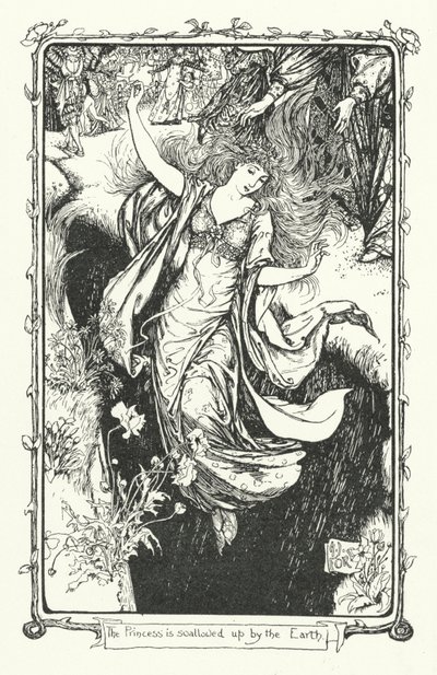 La princesa es tragada por la tierra de Henry Justice Ford