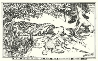 La princesa Pulja y el cordero asesinado de Henry Justice Ford