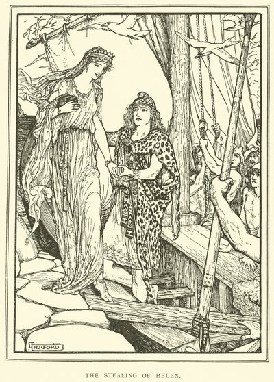 El Rapto de Helena de Henry Justice Ford