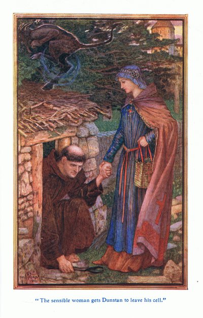 La mujer sensata hace que Dunstan deje su celda de Henry Justice Ford