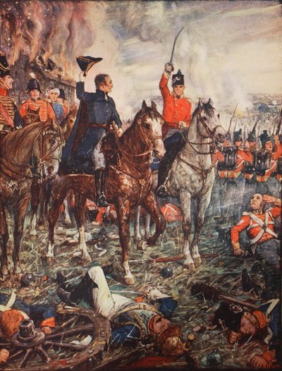 Waterloo, 7pm, 18 de junio de Henry Justice Ford