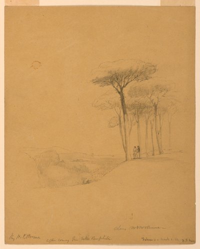 Después de venir de Villa Pamphili de Henry Kirke Brown