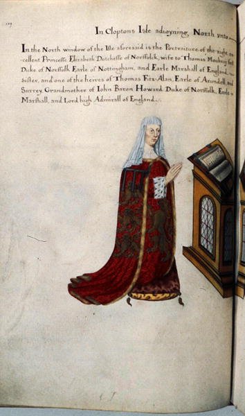 Elizabeth Duquesa de Norfolk de Henry Lilly