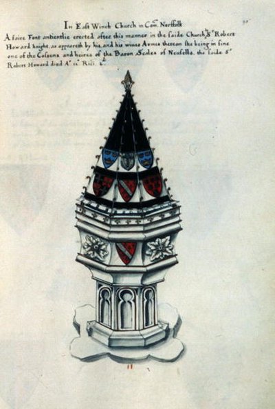 La fuente erigida por Sir Robert Howard de Henry Lilly