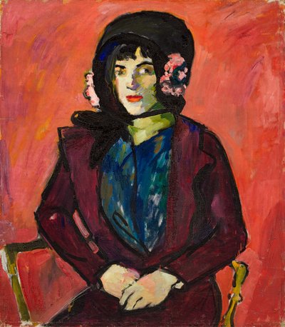 Retrato de una niña de Henry Lyman Saÿen