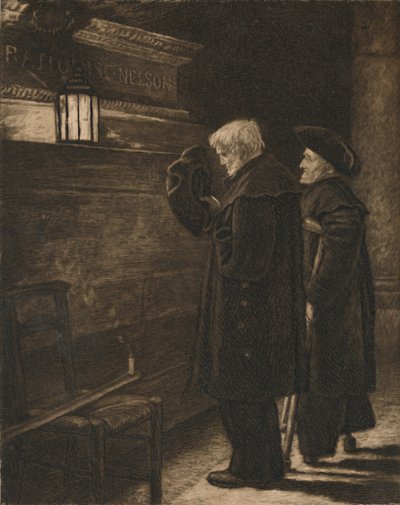 Pensionistas de Greenwich en la tumba de Nelson de Henry Macbeth Raeburn