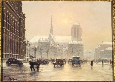 Notre-Dame vista desde la Place de l
