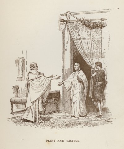 Plinio y Tácito de Henry Marriott (after) Paget