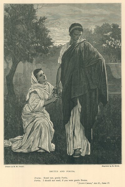 Ilustración para Julio César de Henry Marriott Paget