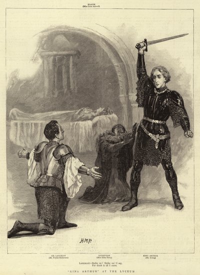 El Rey Arturo en el Lyceum de Henry Marriott Paget