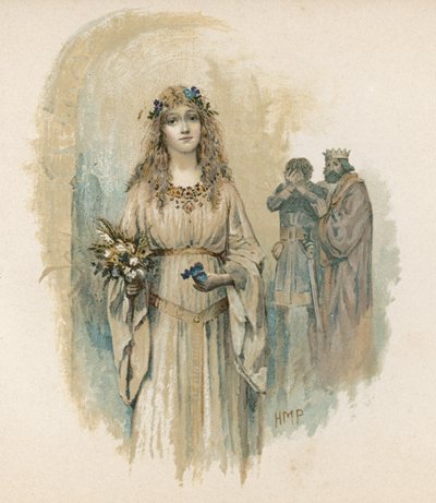 Ofelia de Hamlet de Henry Marriott Paget
