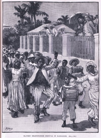 Festival de emancipación de la esclavitud en Barbados 1834 de Henry Marriott Paget