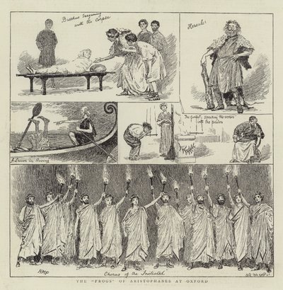Las ranas de Aristófanes en Oxford de Henry Marriott Paget