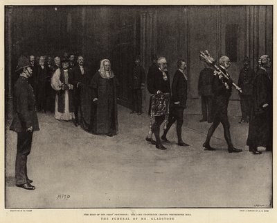 El funeral del Sr. Gladstone de Henry Marriott Paget