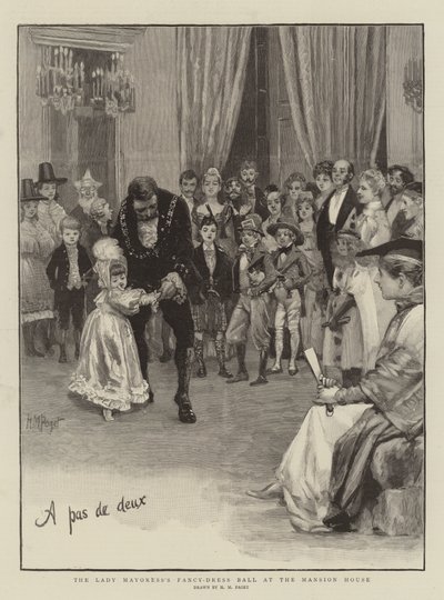 Baile de disfraces de la Lady Mayoress en la Mansion House de Henry Marriott Paget