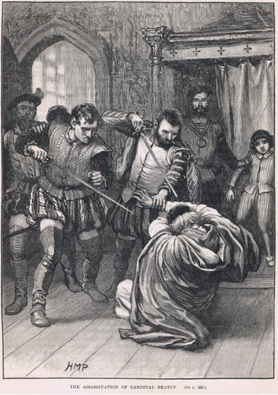 El asesinato del Cardenal Beaton 1546 de Henry Marriott Paget