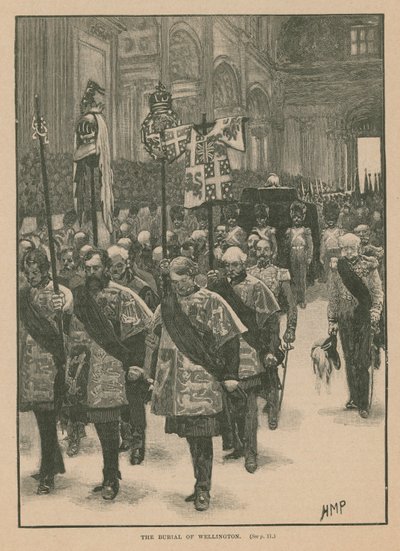 El entierro del Duque de Wellington de Henry Marriott Paget