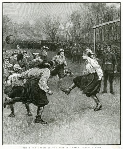El primer partido del Club de Fútbol de Damas Británicas de Henry Marriott Paget