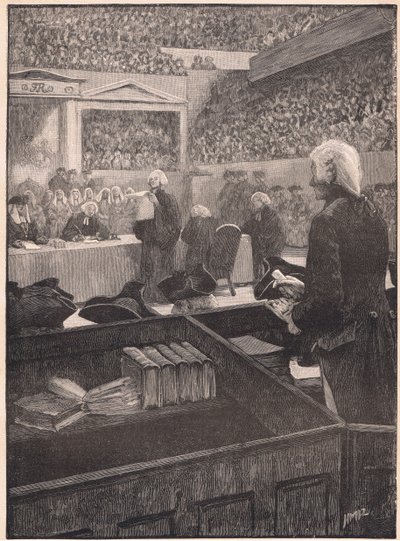 El juicio de Warren Hastings AD 1788 de Henry Marriott Paget