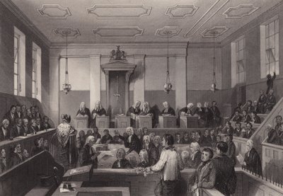 Tribunal Penal Central, Old Bailey, Londres de Henry Melville