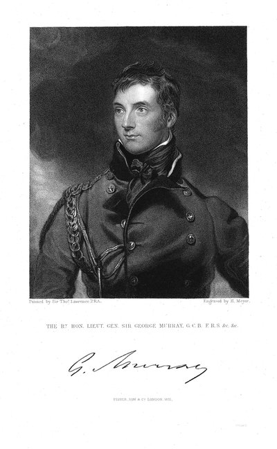 George Murray 1772-1846, general y estadista escocés, 1831 de Henry Meyer