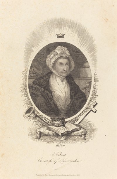 Selina, Condesa de Huntindon de Henry Meyer after John Hoppner