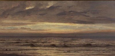 La orilla del mar, tarde de Henry Moore