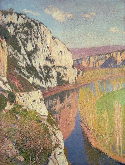 Paisaje en Douellens, 1897 de Henry Moret