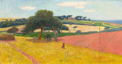 Les Chaumes en Guidel, 1891 de Henry Moret