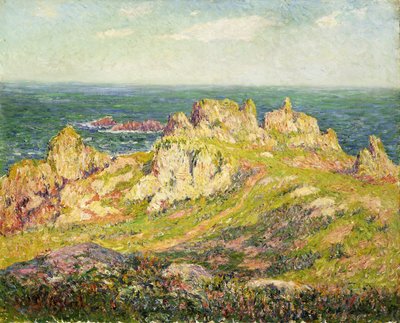 Rocas junto al mar de Henry Moret