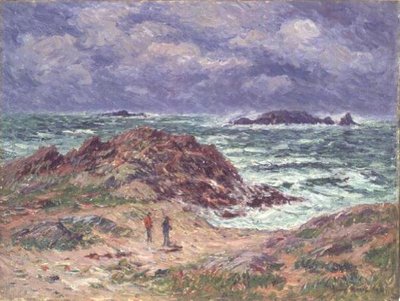Trilladores en Bretaña de Henry Moret