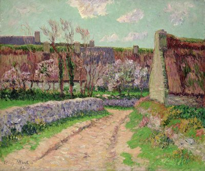 Pueblo en Clohars de Henry Moret