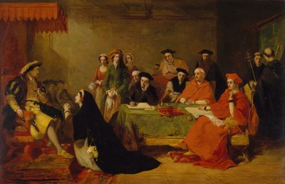 El juicio de la Reina Catalina de Aragón de Henry Nelson O
