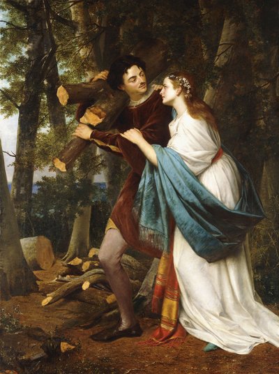 Amantes del bosque de Henry Nelson ONeil