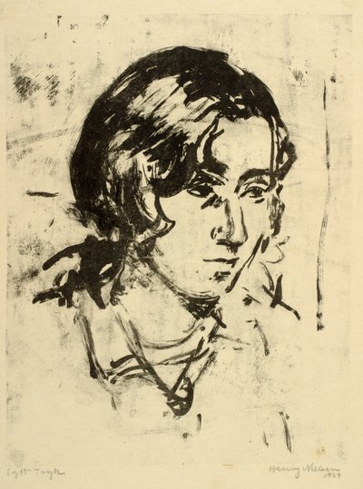 Retrato de mujer de Henry Nielsen