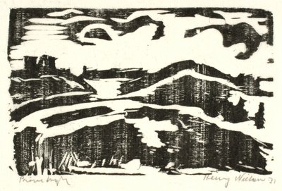 Paisaje con colinas de Henry Nielsen