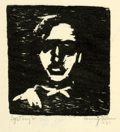 Retrato de hombre de Henry Nielsen