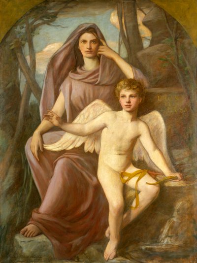 Eros y Musa, 1903 de Henry Oliver Walker