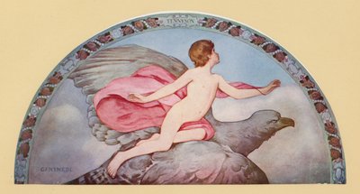 Ganímedes de Tennyson (litografía en color) de Henry Oliver Walker