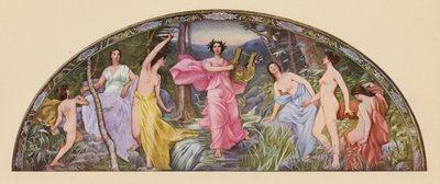 La música de la poesía lírica (litografía en color) de Henry Oliver Walker