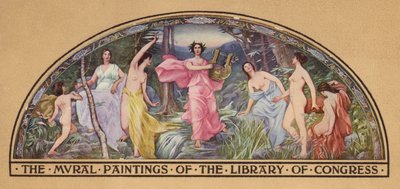La música de la poesía lírica (litografía en color) de Henry Oliver Walker