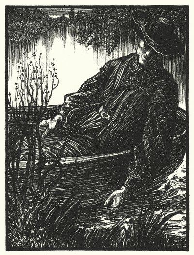 El gitano erudito (grabado) de Henry Ospovat