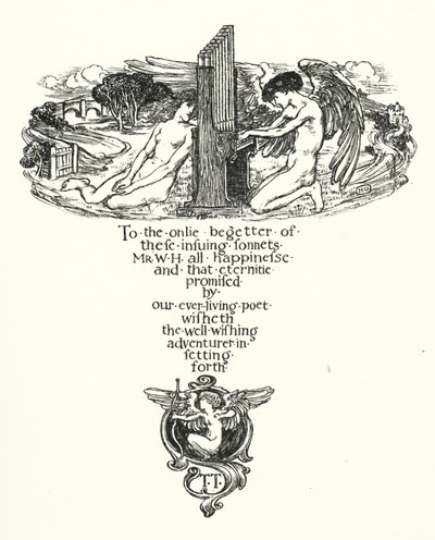 Sonetos de Shakespeare, Dedicatoria de Henry Ospovat