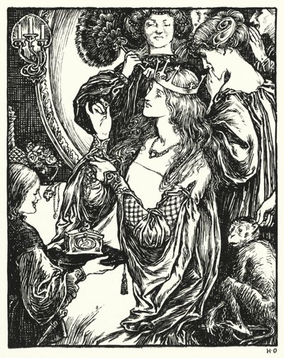 Sonetos de Shakespeare, Soneto XCVI (litografía) de Henry Ospovat