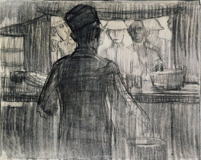 Cantina de la A.R.C., Primera Guerra Mundial de Henry Ossawa Tanner