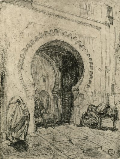 Puerta de Tánger de Henry Ossawa Tanner