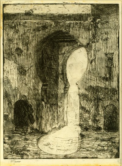 Puerta de Tánger de Henry Ossawa Tanner