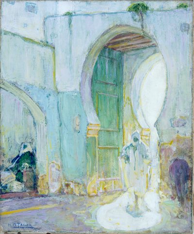 Puerta de Tánger, c.1912 (óleo sobre lienzo) de Henry Ossawa Tanner